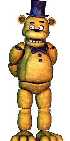 Golden Freddy character from Five Nights at Freddy’s