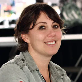 Kristen Roupenian smiling