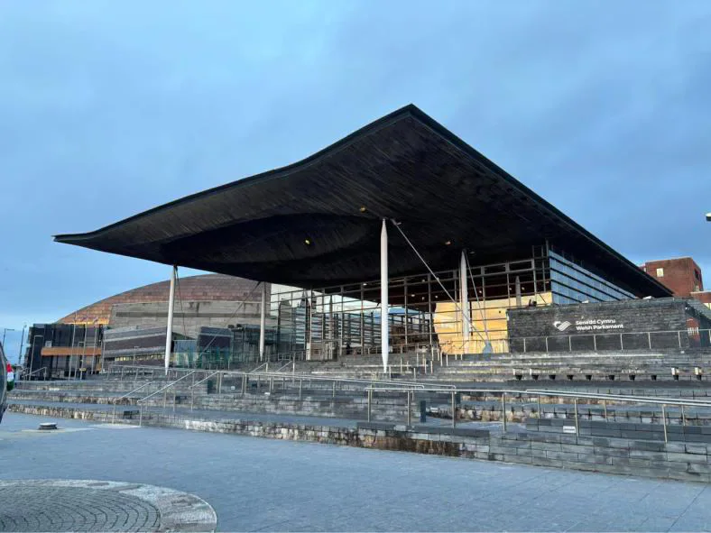 Senedd Cymru building