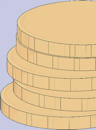 Illustration of stacked coins.