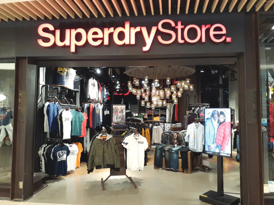 Entrance to a Superdry Store