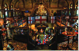 Interior of a Wetherspoons pub