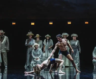 Welsh National Opera dancers performing on stage