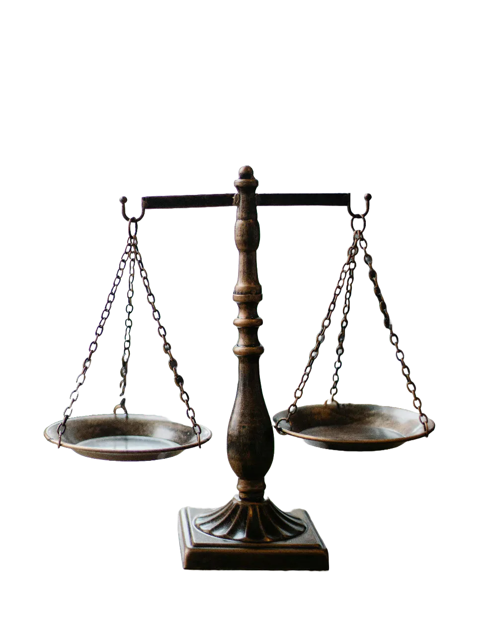 A traditional balance scale