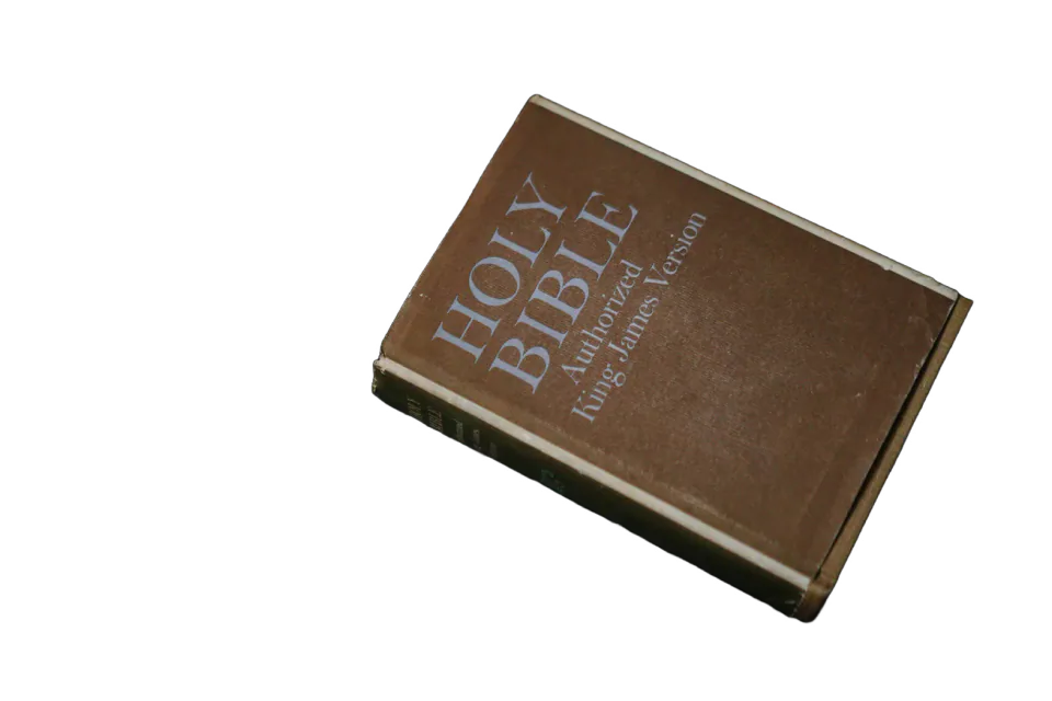 A brown King James Version Bible