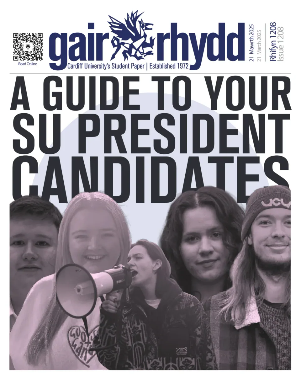Front cover of A guide to your SU President candidates