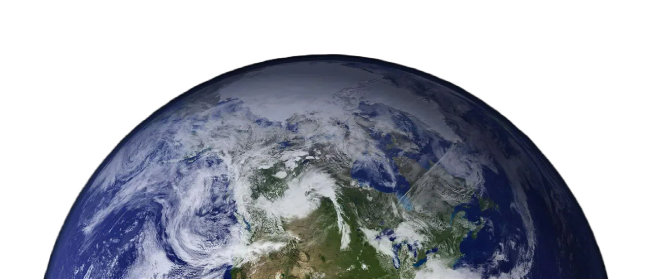 Earth viewed from space