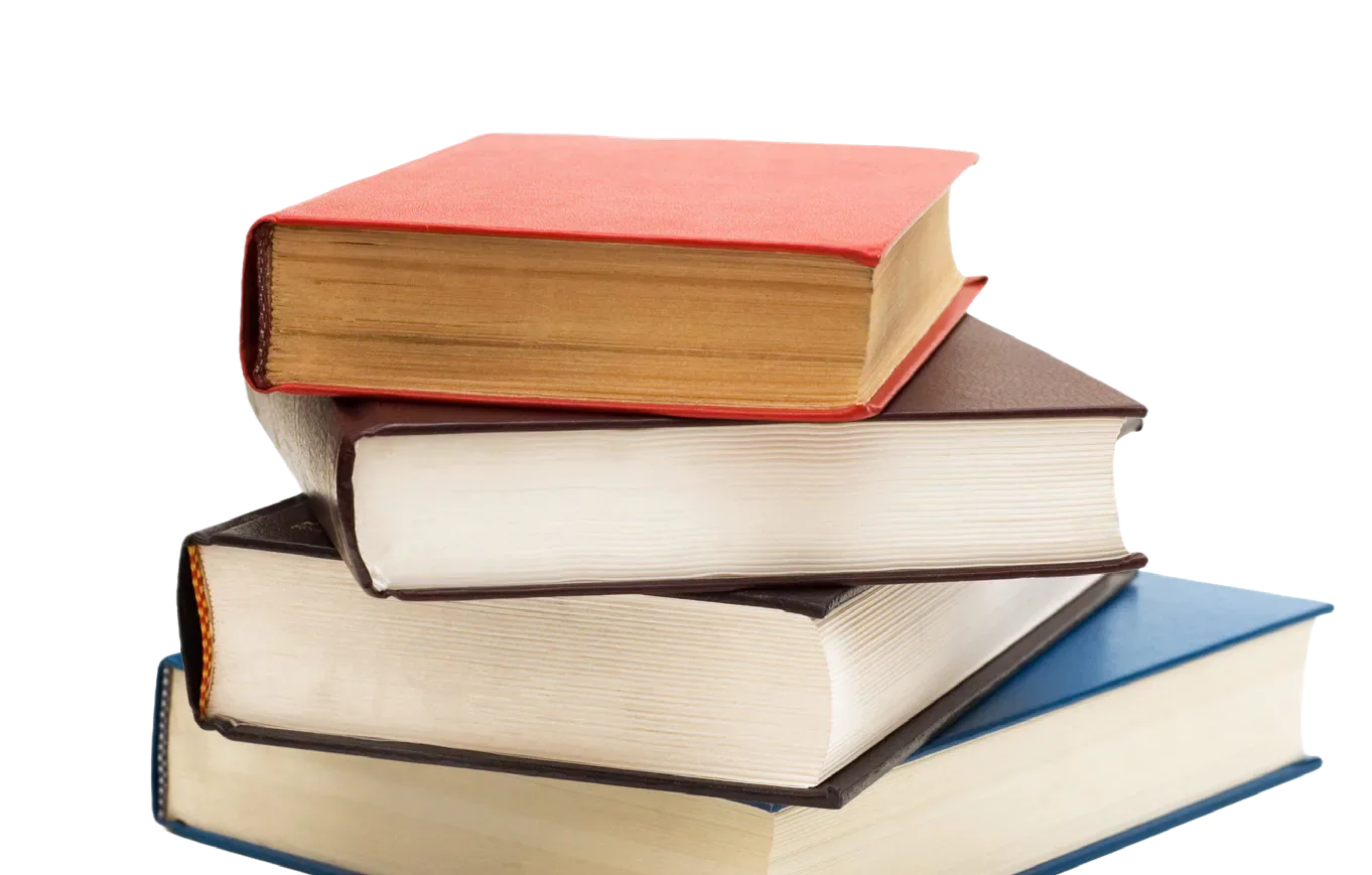 Stack of old books