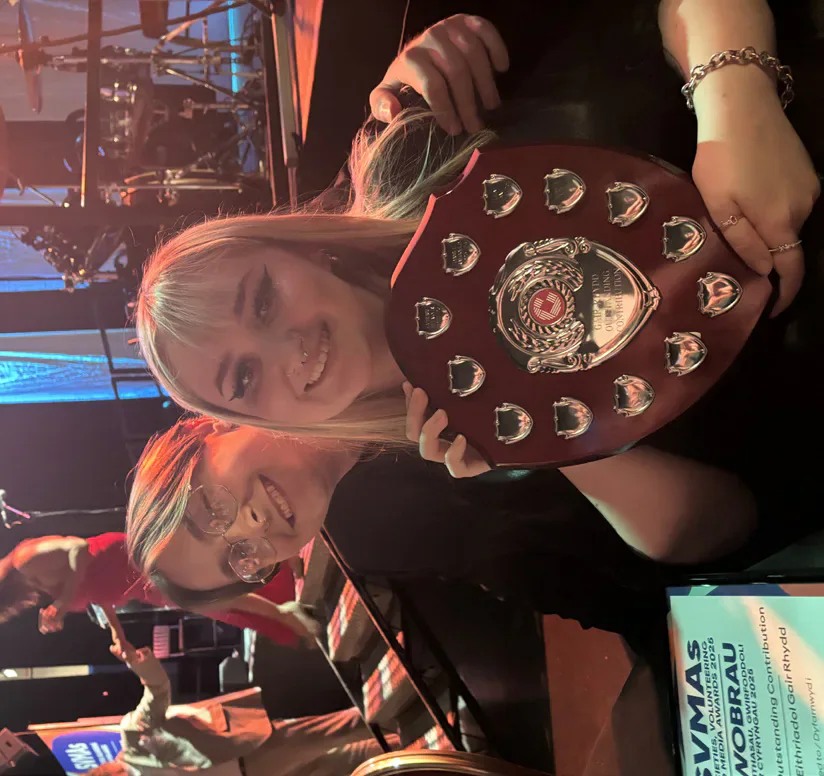 Gair Rhydd Outstanding Contribution award winner