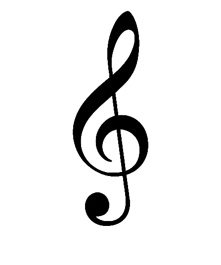 Musical note illustration