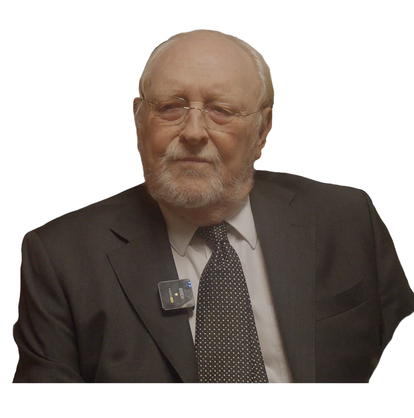 Neil Kinnock during the Gair Rhydd interview.