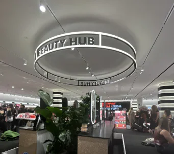 The Beauty Hub inside the new Sephora Cardiff store.