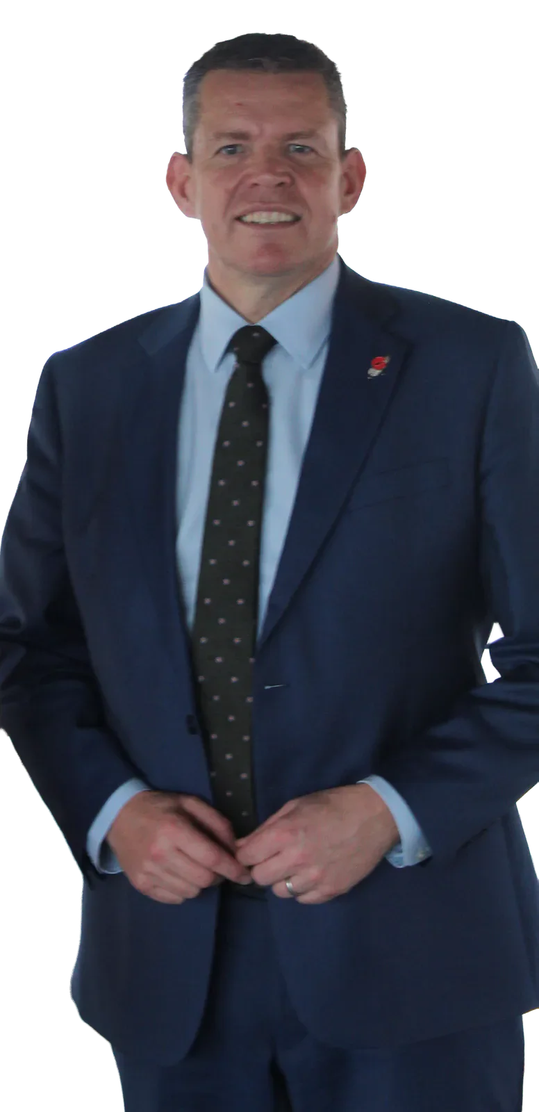 Rhun ap Iorwerth standing