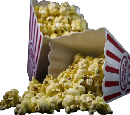 Boxes of popcorn