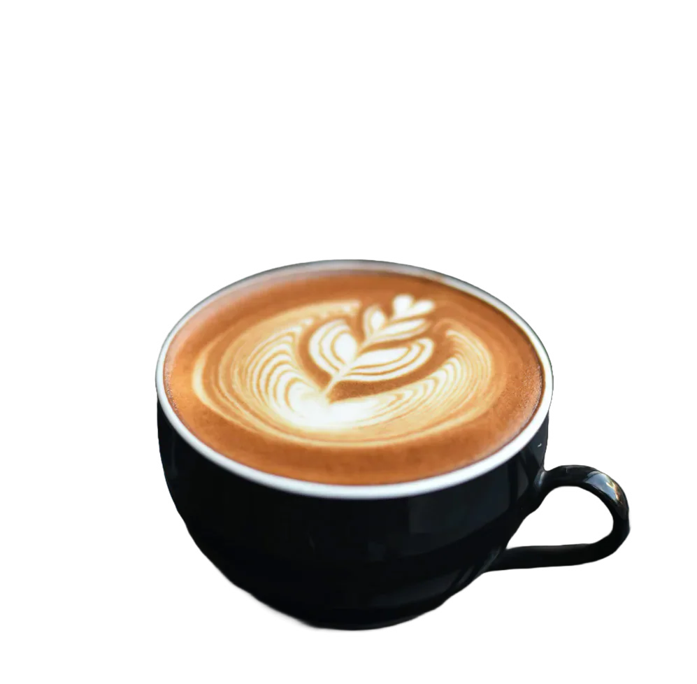 A cup of coffee with latte art