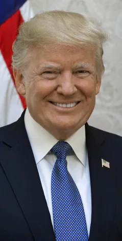 Official portrait of Donald Trump