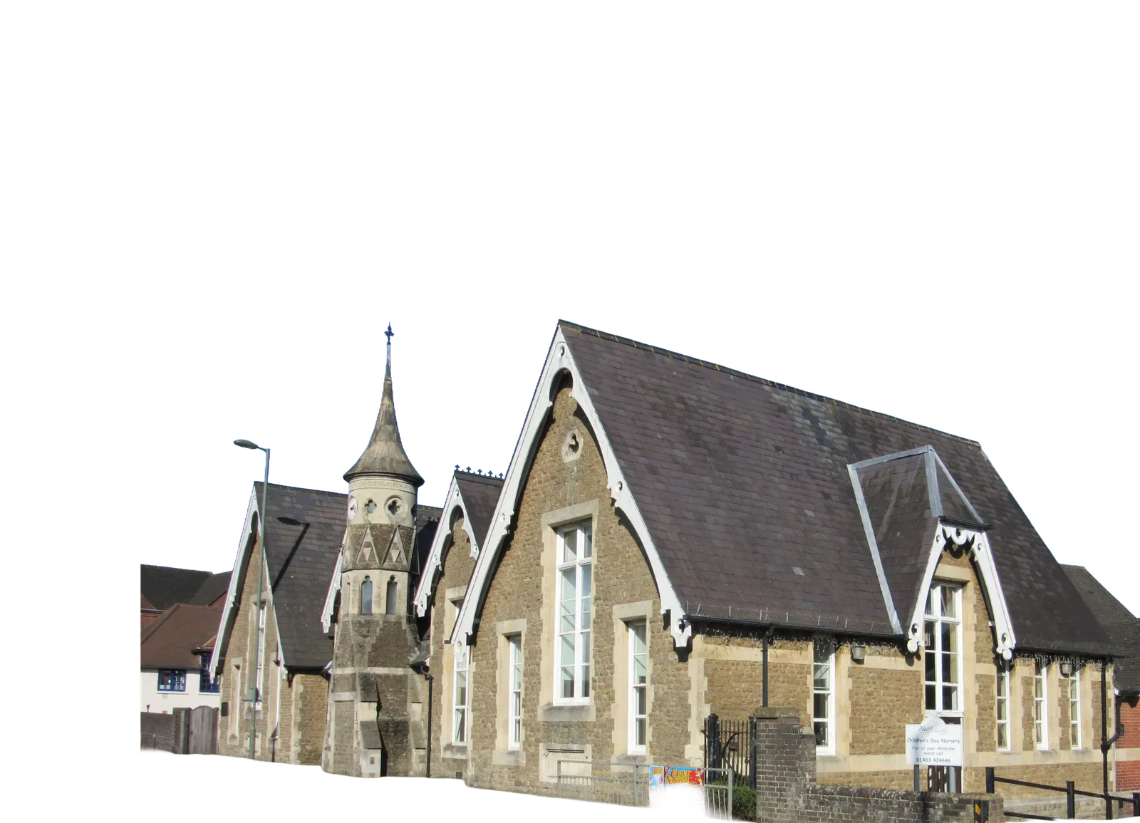 Welsh primary school building