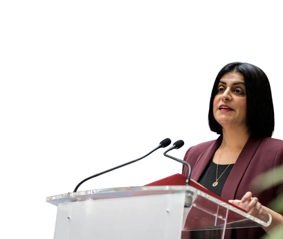 Home Secretary Shabana Mahmood