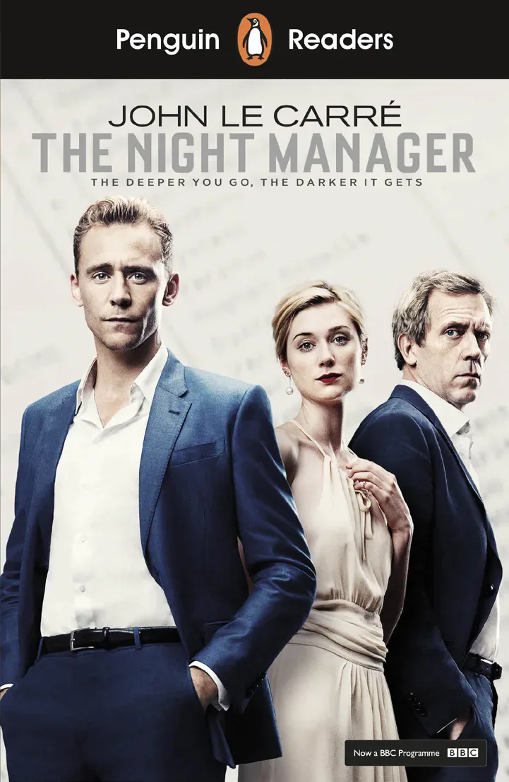 Penguin Readers cover for John le Carré’s The Night Manager.
