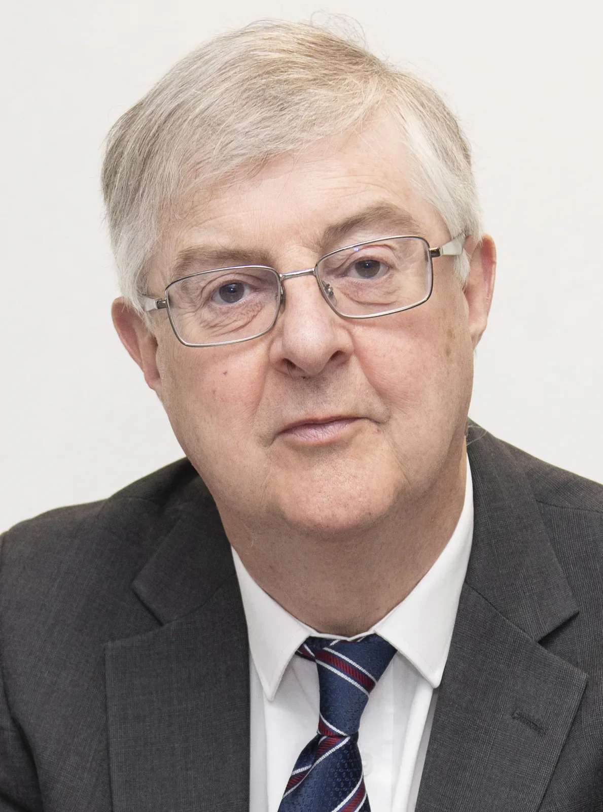 Portrait of former Welsh First Minister Mark Drakeford.