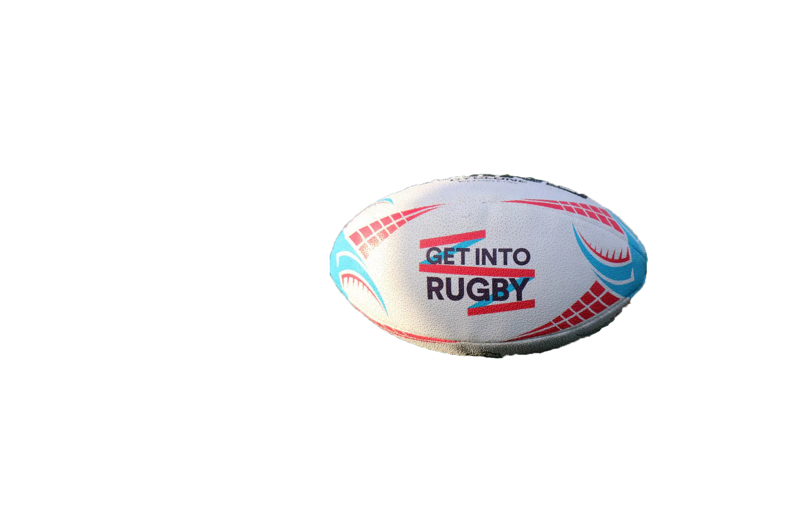 A Get Into Rugby ball.