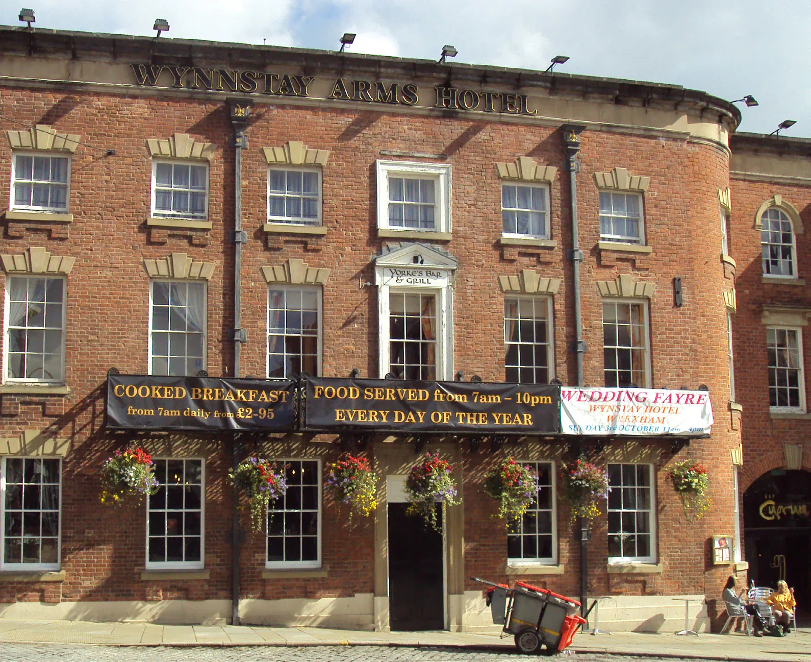 The Wynnstay Arms Hotel in Wrexham