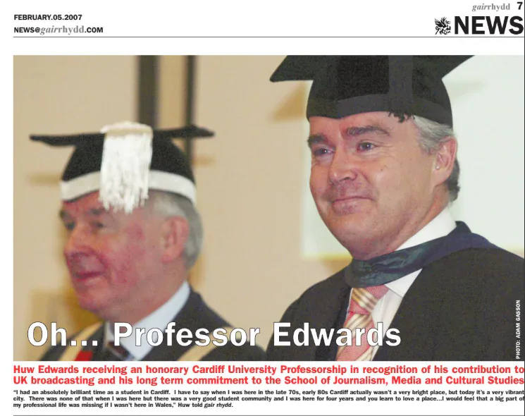 Image accompanying “Paedophile Cardiff Graduate Huw Edwards to be Subject of New TV Series”