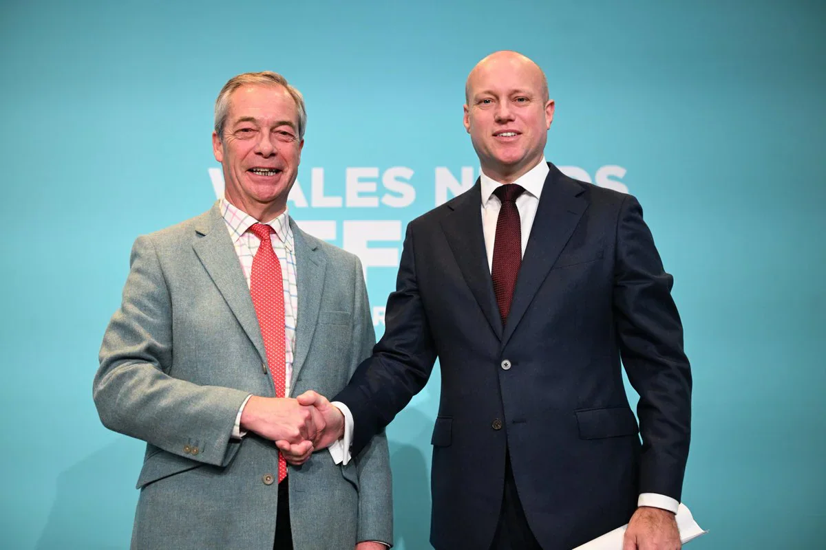 Image accompanying “Reform UK announces Daniel Thomas as leader for Wales”