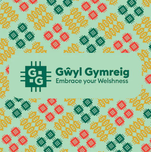 The poster for Gŵyl Gymreig