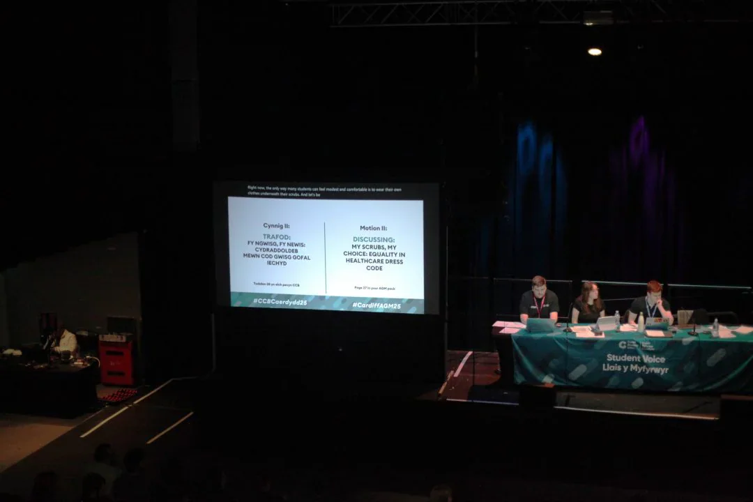 Image accompanying “My Scrubs, My Choice: Equality in Healthcare Dress Code, Passed at AGM 2025”